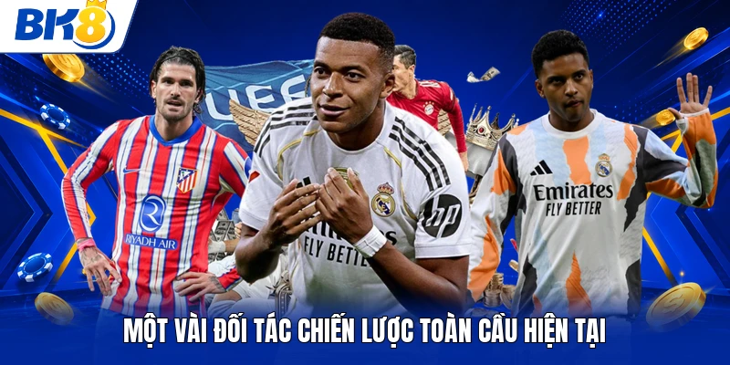 Một vài đối tác chiến lược toàn cầu hiện tại