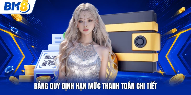 Bảng quy định hạn mức thanh toán chi tiết