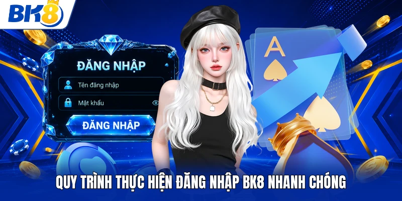 Quy trình thực hiện đăng nhập BK8 nhanh chóng