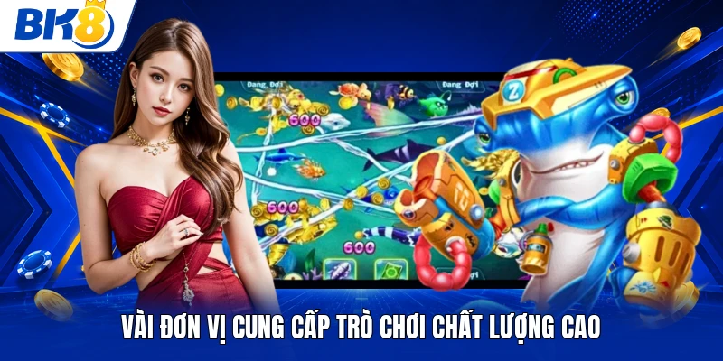 Vài đơn vị cung cấp trò chơi chất lượng cao